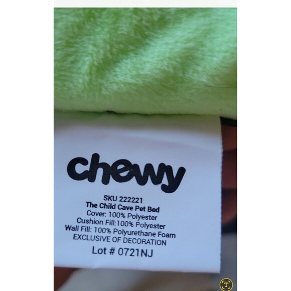 Brand-New Chewy Star Wars Mandalorian The Child Cave Pet Bed Baby Yoda Grogu - Picture 9 of 11